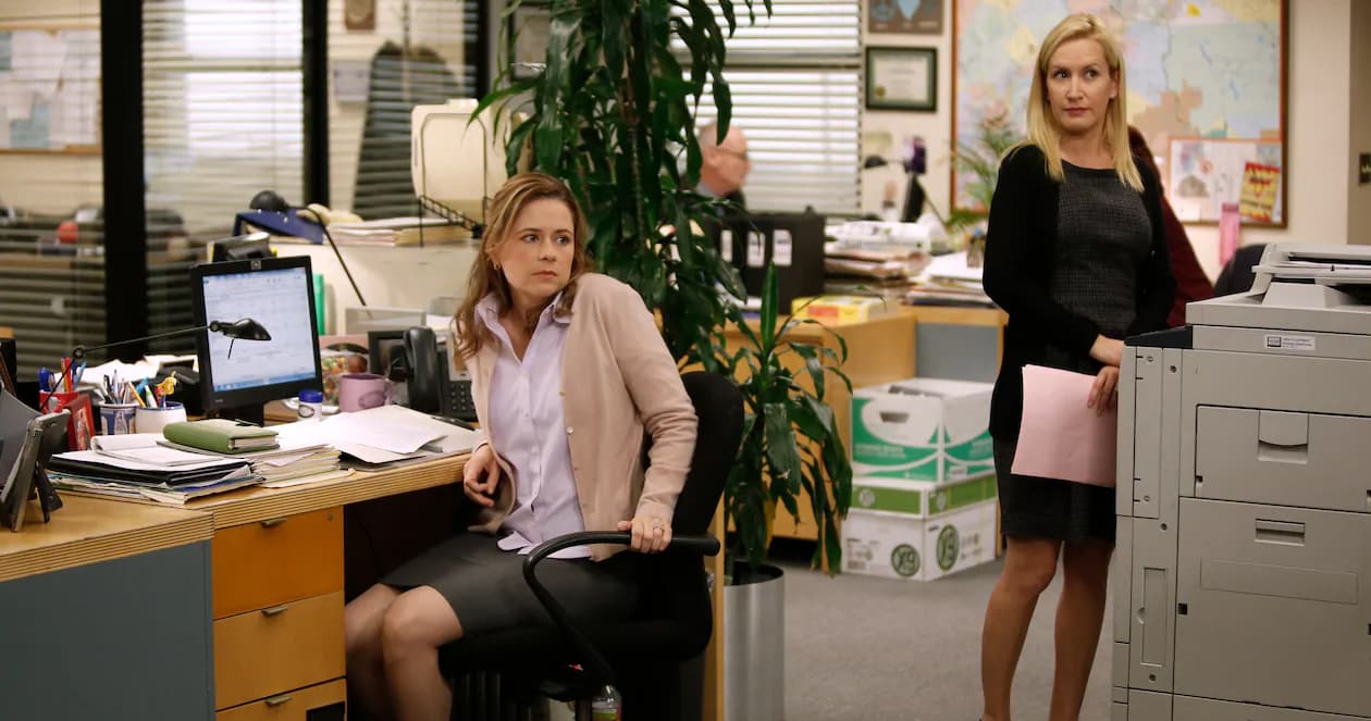 Angela & Pam From The Office Are Starting A Podcast Called ‘Office Ladies’