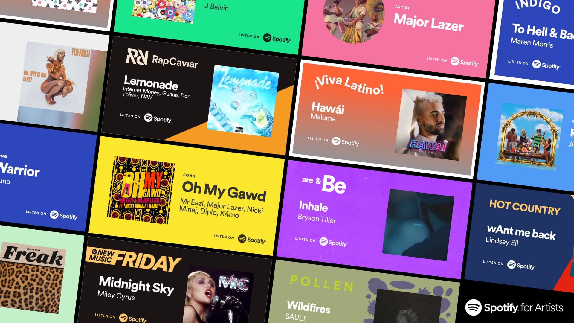 Spotify Launches New Social Cards Tool For Artists & Podcasts