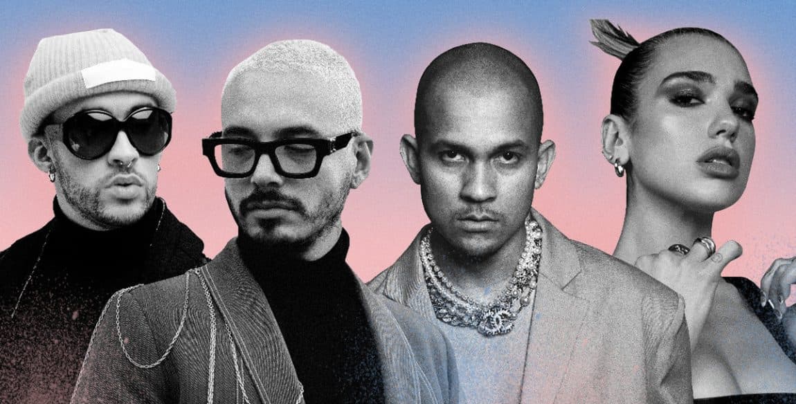 J Balvin, Dua Lipa, Bad Bunny & Tainy Collaborate for Hit Billingual Anthem ‘One Day’