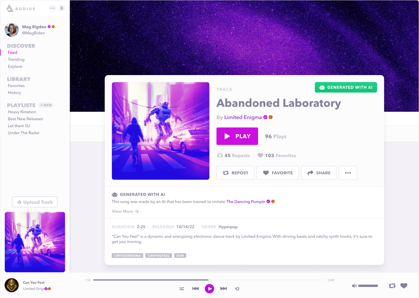Audius Enables Artist Opt-in for A.I. Collaboration