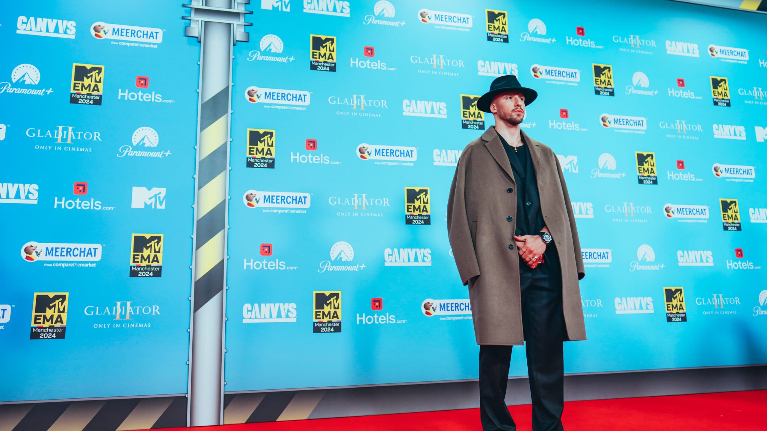 Manchester City Icons Celebrate Music at the MTV EMAs in Manchester
