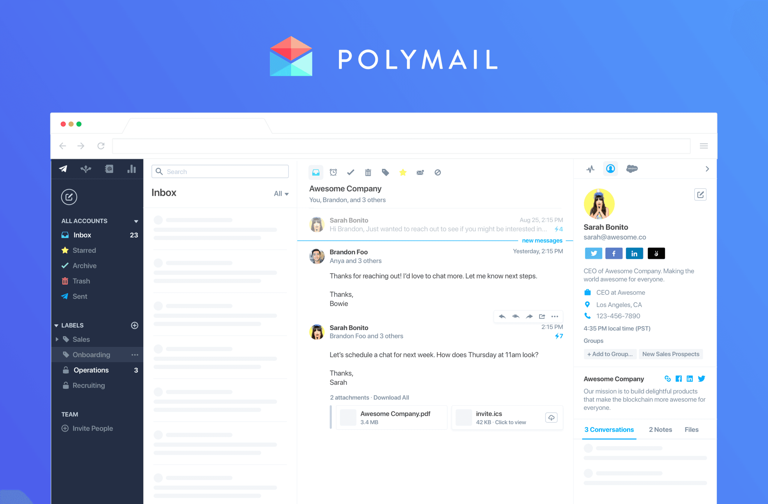 A New Chapter For Polymail: Acquisition And Major Feature Updates