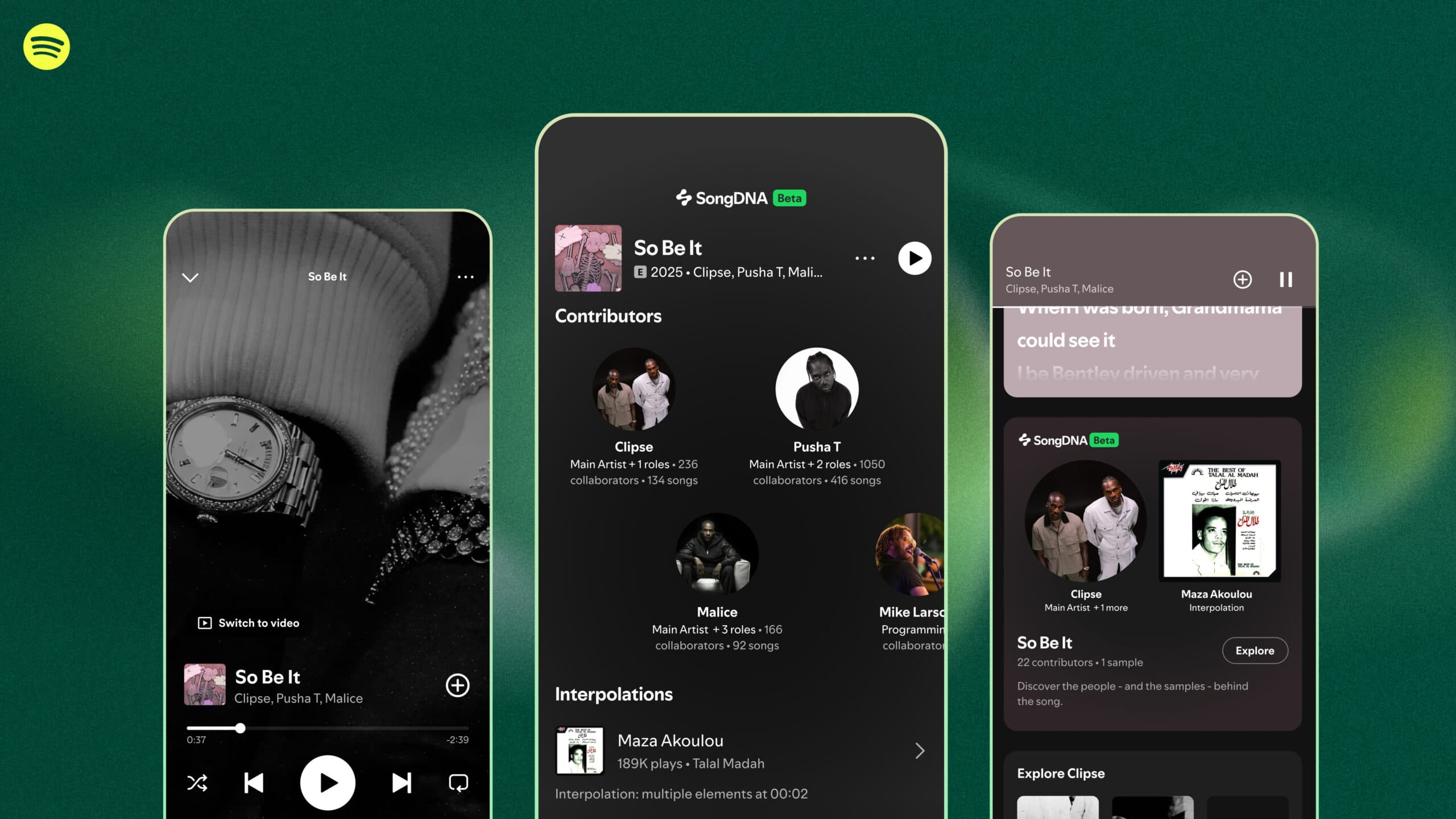Spotify Launches SongDNA Feature Following WhoSampled Acquisition