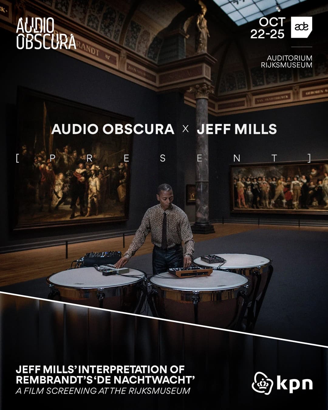 Jeff Mills Transforms Rembrandt’s Masterpiece in New Film Premiering at Amsterdam Dance Event