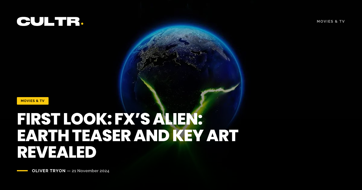 First Look: FX’s Alien: Earth Teaser and Key Art Revealed — CULTR